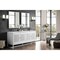 James Martin Vanities Athens 72in Double Vanity, Glossy White w/ 3 CM Eternal Jasmine Pearl Quartz Top E645-V72-GW-3EJP - alternate 5